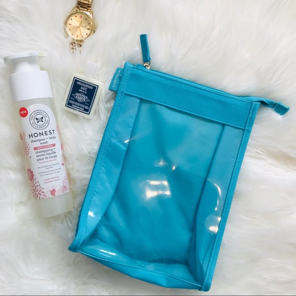 Matrix Handbags - NWOT Tall Bright Blue Zipper Pouch!